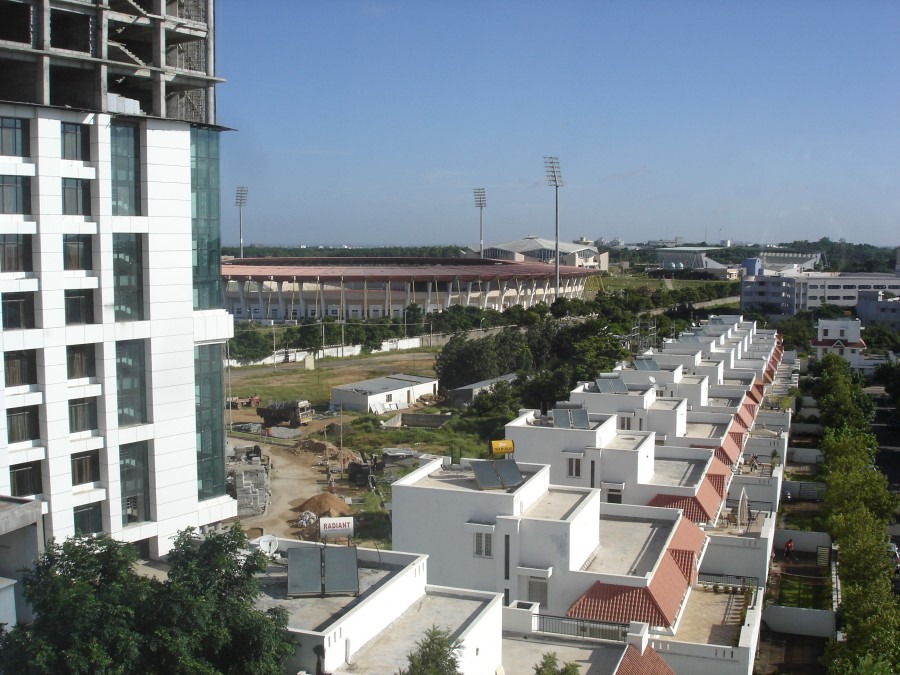 View Outside My Window of Hyderabad, India