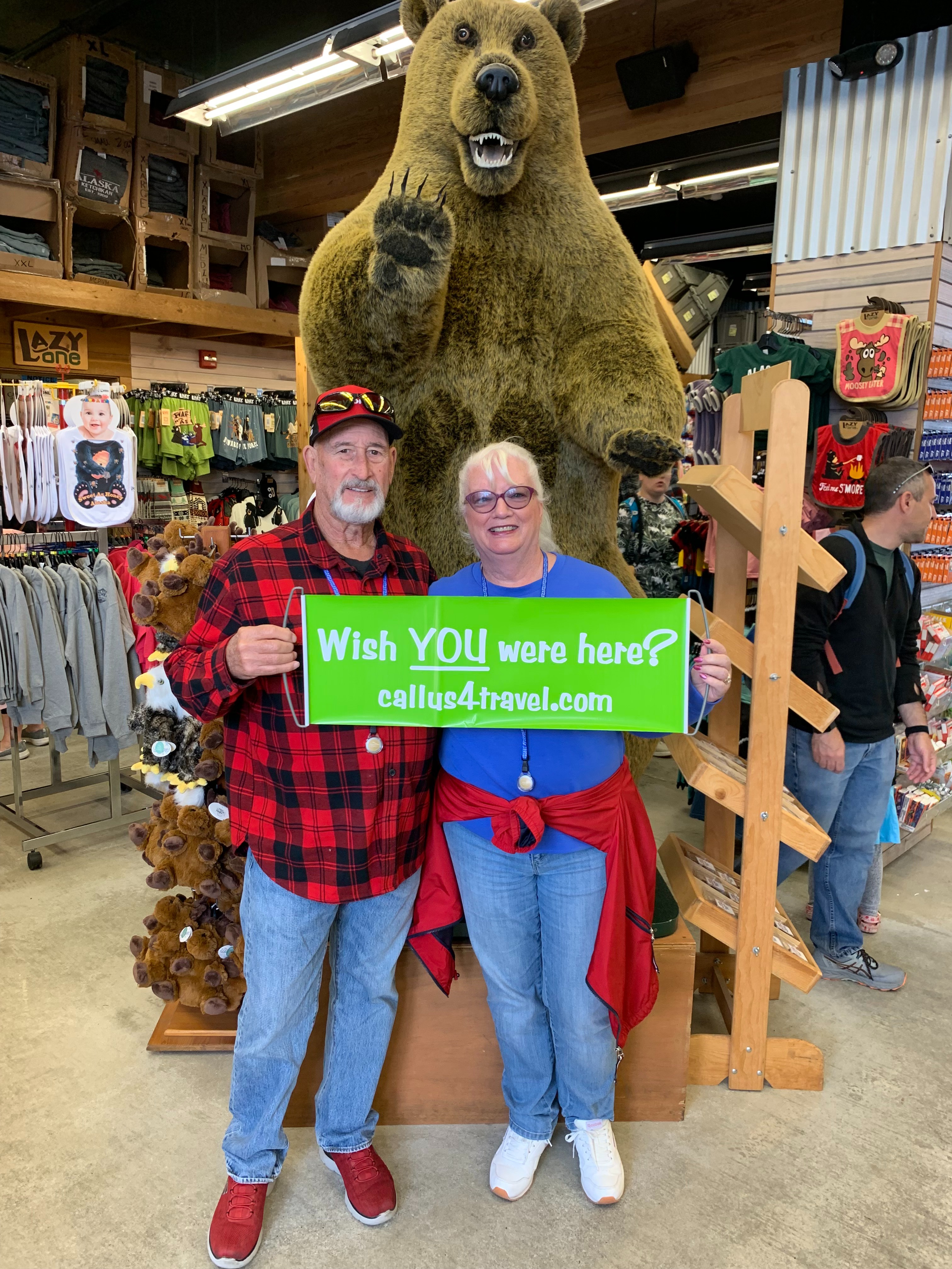 Margaret and Andre's Alaska cruise, Aug 2025