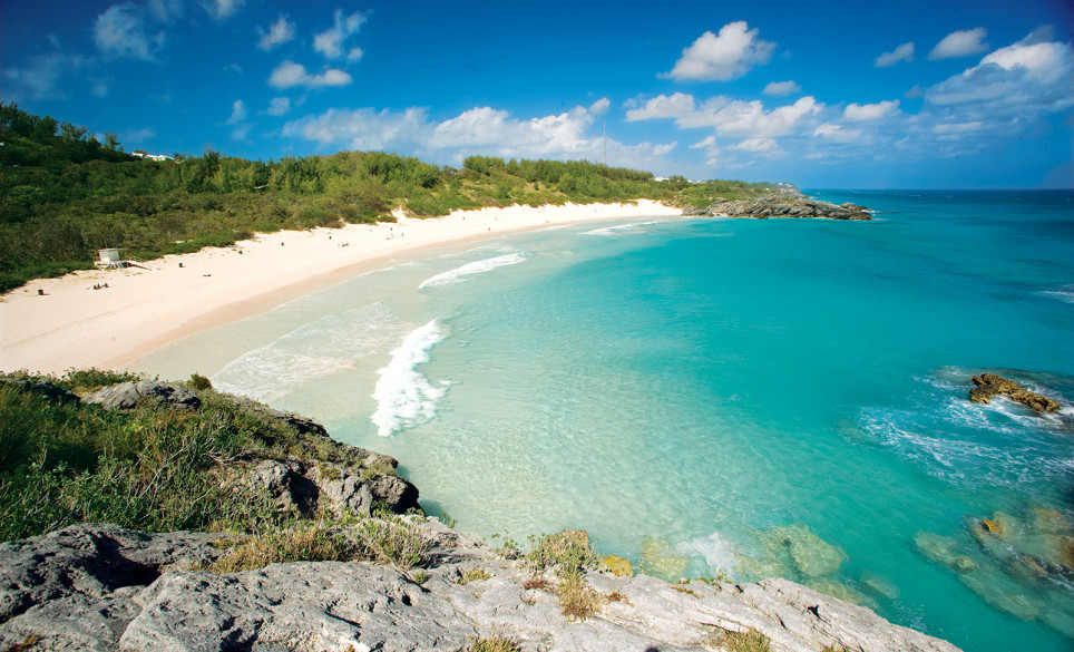 Horseshoe Bay Beach in Bermuda