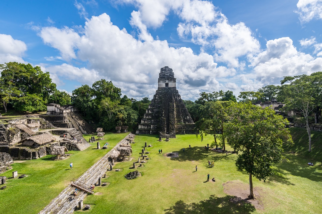 ancient Maya ruins